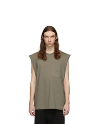 Song For The Mute Taupe Rug Sleeveless T Shirt