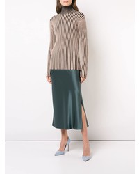 Victoria Victoria Beckham Striped Turtleneck Sweater