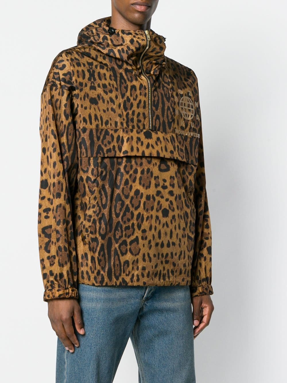 Sankuanz Leopard Print Windbreaker, $494 | farfetch.com | Lookastic