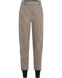 3.1 Phillip Lim Printed Wool Pants With Cuffed Ankles