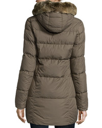 Duvetica Arwen Puffer Jacket With Fur Hood