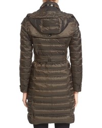 Burberry Chesterford Belted Double Breasted Down Coat