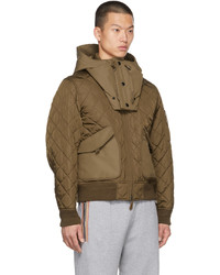 Burberry Brown Quilted Hadley Jacket