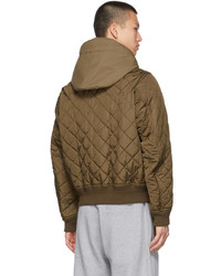 Burberry Brown Quilted Hadley Jacket