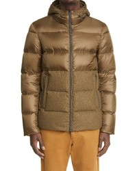 Herno Mixed Media Down Puffer Jacket