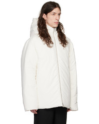 Jil Sander Off White Oversized Down Jacket