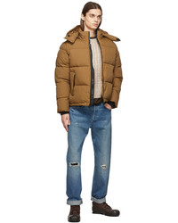 The Very Warm Tan Puffer Jacket