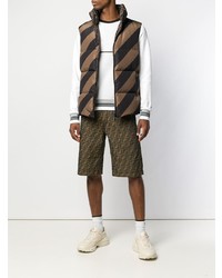 Fendi Reversible Quilted Gilet