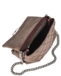 Stella McCartney Becks Small Quilted Faux Leather Shoulder Bag