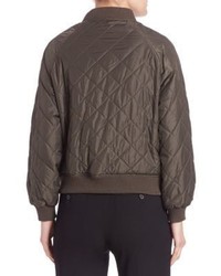 Vince Quilted Bomber Jacket