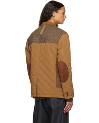 Junya Watanabe Brown Carhartt Edition Patchwork Blazer