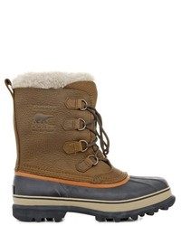 Sorel Cariboutm Leather And Rubber Boots