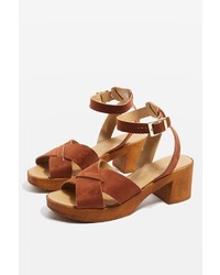 Topshop Dolly Two Part Sandals