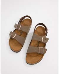 Birkenstock Milano Birko Flor Nubuck Sandals