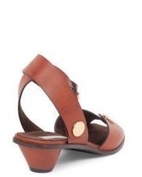 Stella McCartney Snapped Faux Leather Sandals