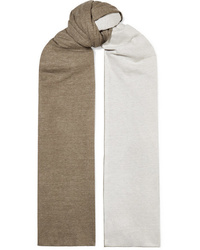 Majestic Filatures Dan Two Tone Cotton And Cashmere Blend Scarf