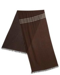 Isaia 1902 Stripe Cashmere Silk Scarf