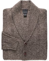 Jos. A. Bank Lambswool Shawl Collar Cardigan Sweater