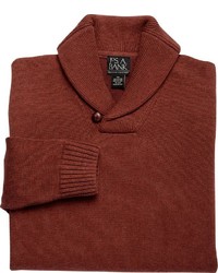 Executive Cotton Shawl Collar Sweater