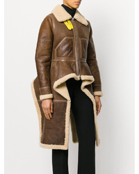 Givenchy Contrast Hem Sherling Jacket