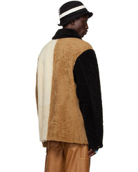 Marni Multicolor Carhartt Wip Edition Shearling Jacket