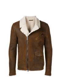 Desa Collection Shearling Zipped Jacket