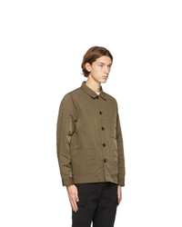 Ps By Paul Smith Beige Nylon Chore Jacket