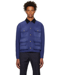 Gucci Blue Padded Jacket