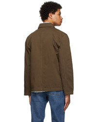 Another Aspect Brown Another Overshirt 10 Jacket