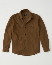 Abercrombie & Fitch Chamois Shirt Jacket