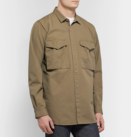 Nonnative Hunter Cotton Ripstop Overshirt, $168 | MR PORTER