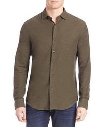 Polo Ralph Lauren Solid Cotton Shirt