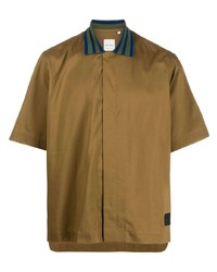 Paul Smith Contrast Collar Short Sleeve Shirt