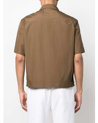 Zegna Cotton Short Sleeve Shirt