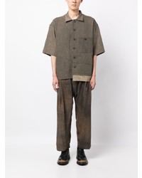 Ziggy Chen Pocket Asymmetric Shirt