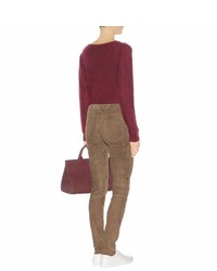 Closed Lizzy Suede Skinny Trousers