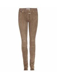 Closed Lizzy Suede Skinny Trousers