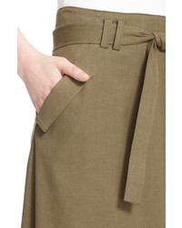 A.L.C. Jean Belted Highlow Skirt