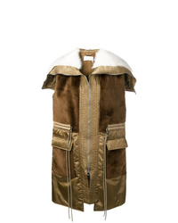 Chloé Paneled Sleeveless Coat