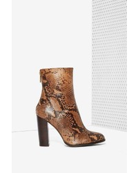 Intentionally Blank Vetus Leather Boot Python