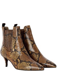 Isabella Oliver Elia B Snake Leather Ankle Boot