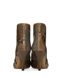 Isabel Marant Taupe Archenn Boots