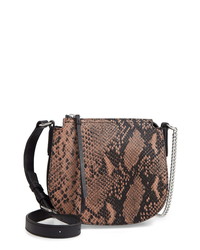AllSaints Small Ely Leather Crossbody Bag