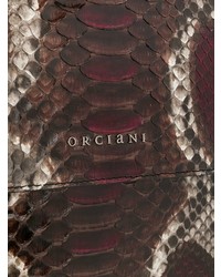 Orciani Snakeskin Effect Tote Bag