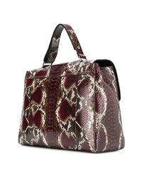 Orciani Snakeskin Effect Tote Bag