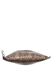 Marc Jacobs Wingman Snake Embossed Leather Tote