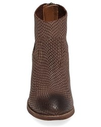 Seychelles Army Snake Textured Bootie