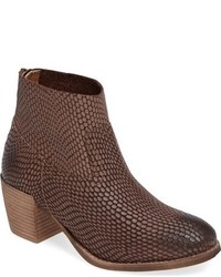 Seychelles Army Snake Textured Bootie