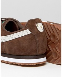Puma Roma Sneakers In Brown 36354407