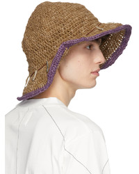 Youths in Balaclava Beige Straw Hat